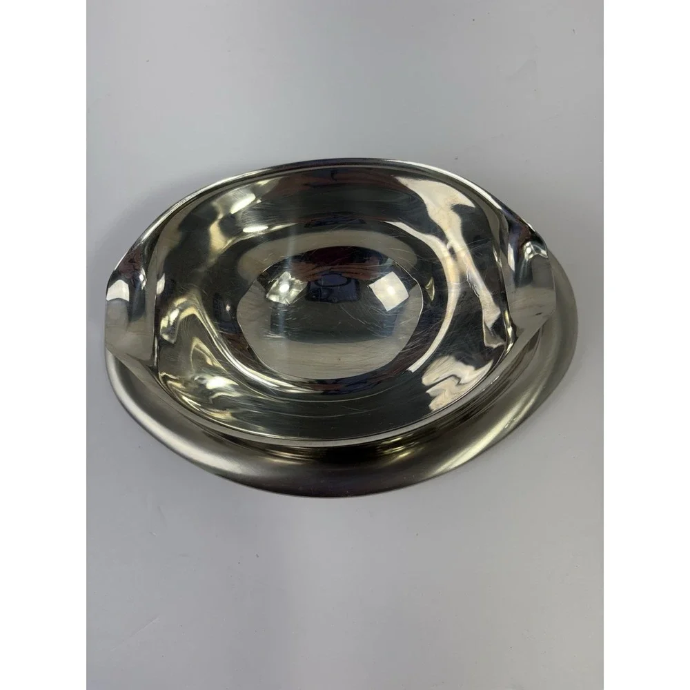 Tramontina 18/10 Stainless Steel Gravy Boat With Attached Underplate Inox 18/10‎